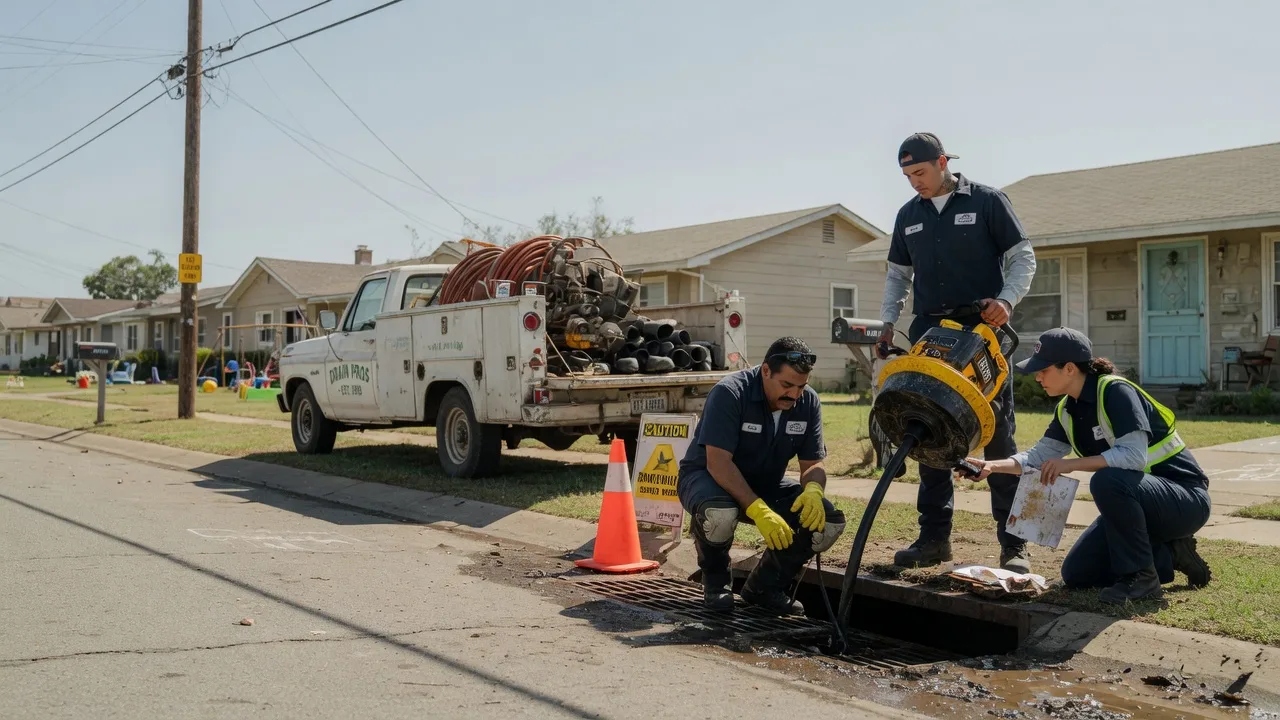 Drain Cleaning in Oakland, TX near me
